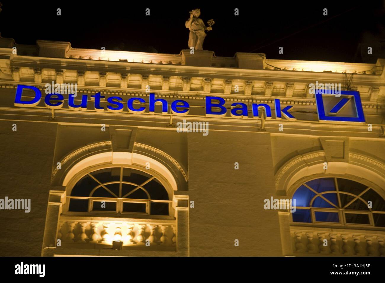 Deutsche Bank, Bombay ora Mumbai, Maharashtra, India, Asia Foto Stock