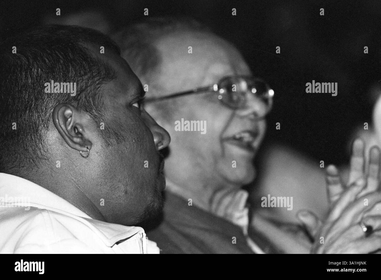 Maestro indiano di musica classica Ustad Allarakha NO MR Foto Stock