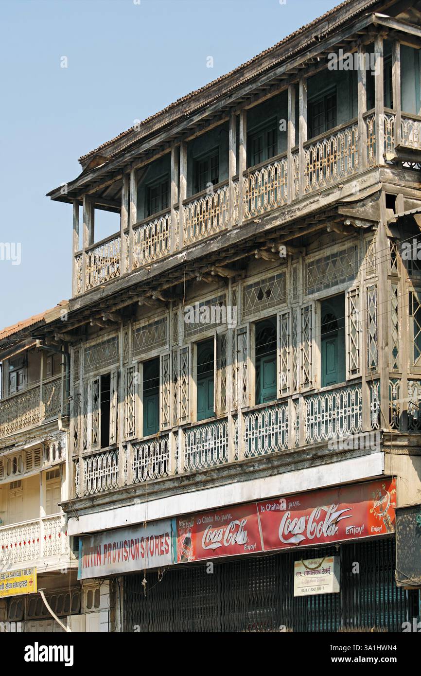 Vecchia casa, Pune, Maharashtra, India, Asia Foto Stock