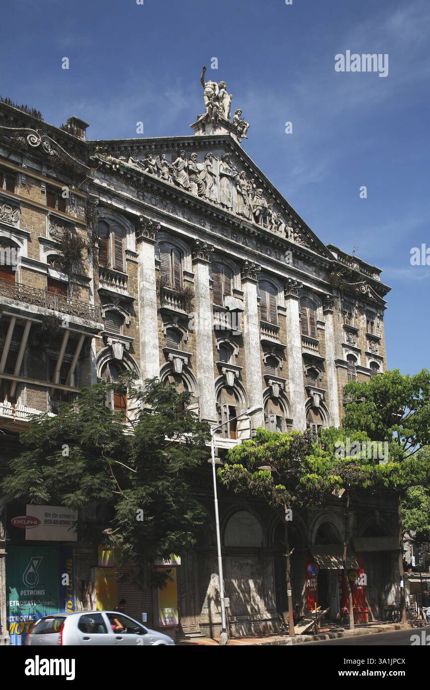 Heritage Building, Opera House, Bombay Naw Mumbai, Maharashtra, India, Asia Foto Stock