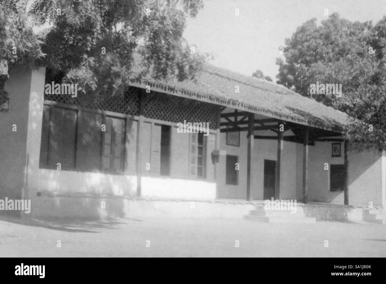 Mahatma Gandhi's building Satyagraha Ashram, Ahmedabad, 1960, India, Asia Foto Stock