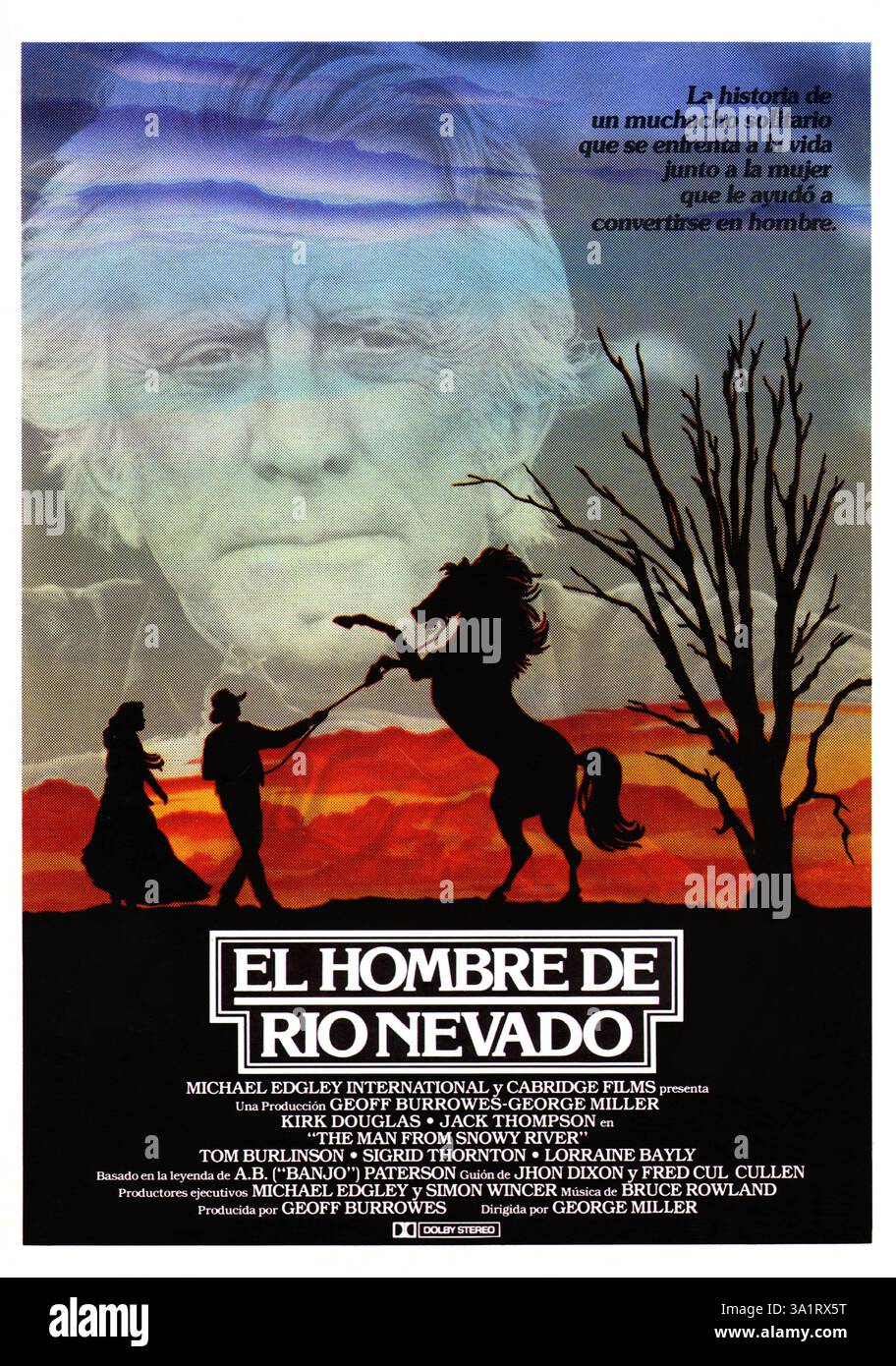 THE MAN FROM SNOWY RIVER (1982), DIRETTO DA GEORGE T. MILLER. Crediti: 20TH CENTURY FOX / album Foto Stock