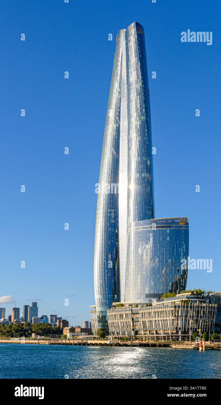 Crown Towers Sydney, Barangaroo, Sydney, New South Wales, Australia Foto Stock