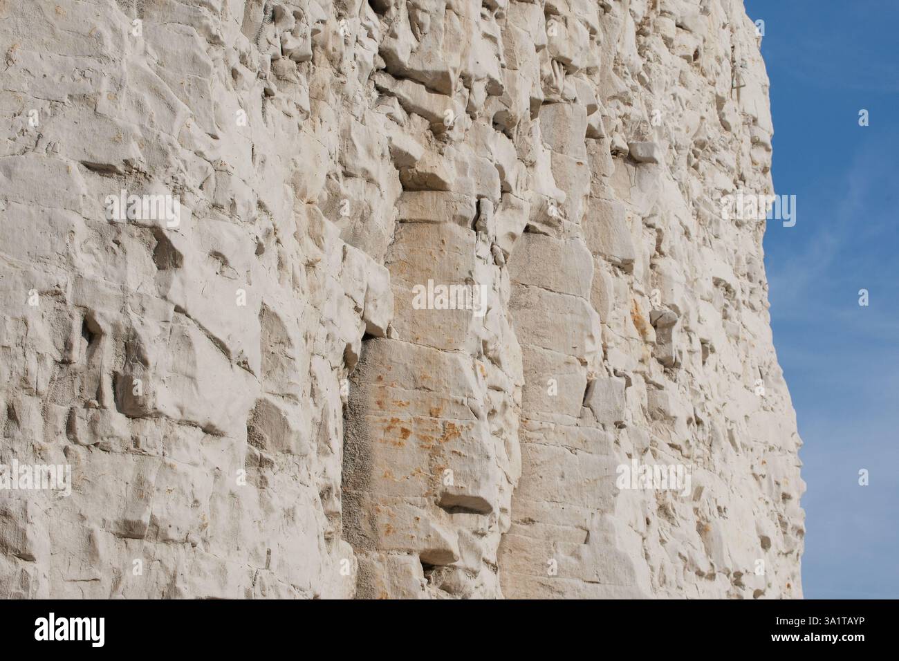 Botany Bay è una baia isolata, situata tra Margate e Broadstairs, che offre splendide vedute delle bianche scogliere e del mare Foto Stock