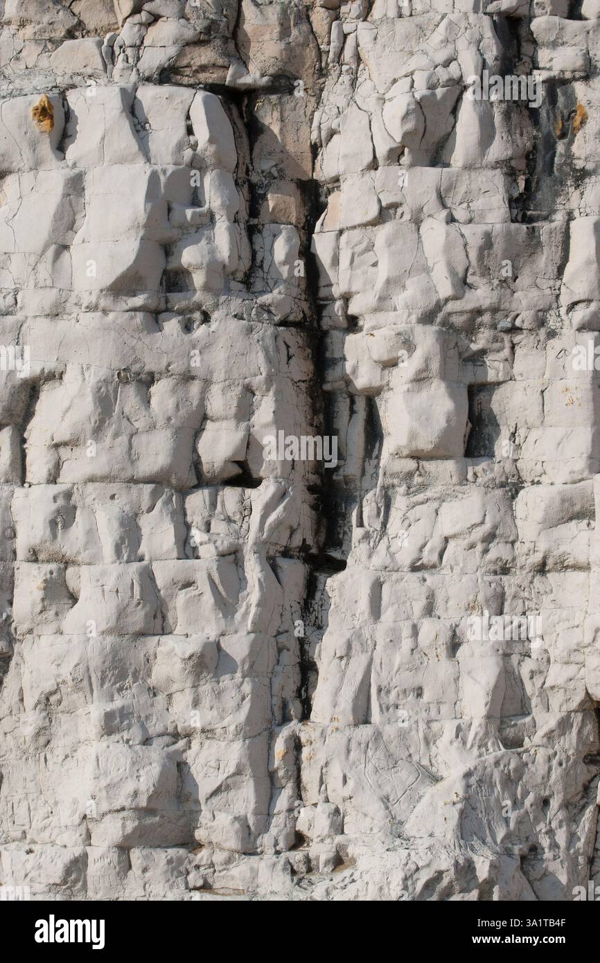 Botany Bay è una baia isolata, situata tra Margate e Broadstairs, che offre splendide vedute delle bianche scogliere e del mare Foto Stock