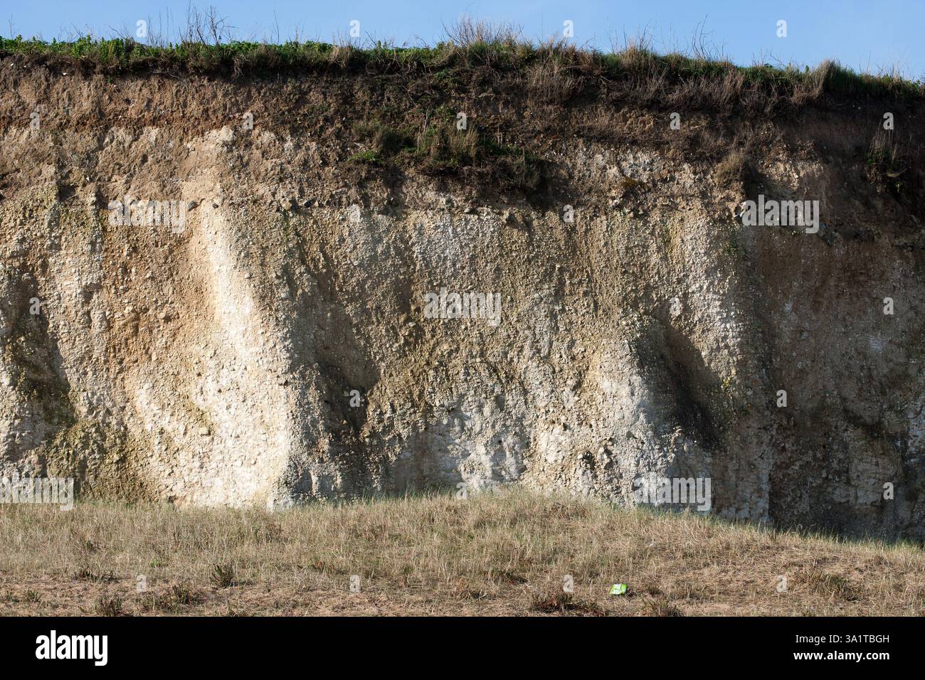 Botany Bay è una baia isolata, situata tra Margate e Broadstairs, che offre splendide vedute delle bianche scogliere e del mare Foto Stock