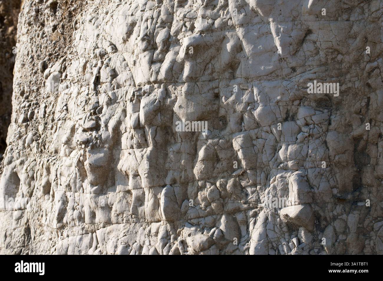 Botany Bay è una baia isolata, situata tra Margate e Broadstairs, che offre splendide vedute delle bianche scogliere e del mare Foto Stock