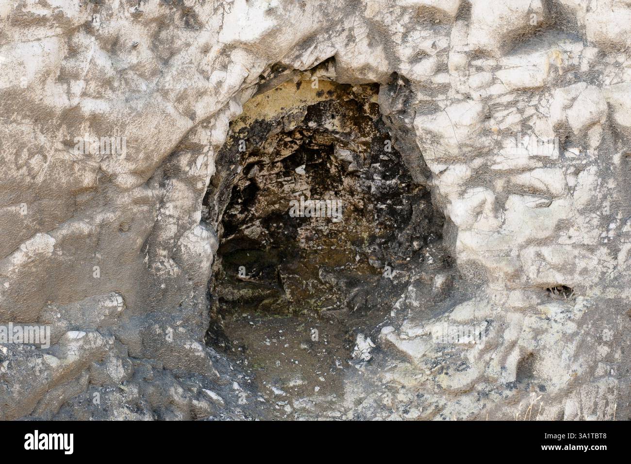 Botany Bay è una baia isolata, situata tra Margate e Broadstairs, che offre splendide vedute delle bianche scogliere e del mare Foto Stock