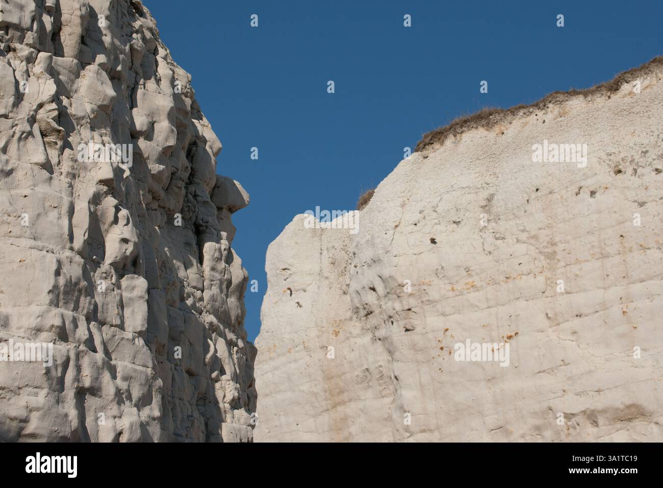 Botany Bay è una baia isolata, situata tra Margate e Broadstairs, che offre splendide vedute delle bianche scogliere e del mare Foto Stock