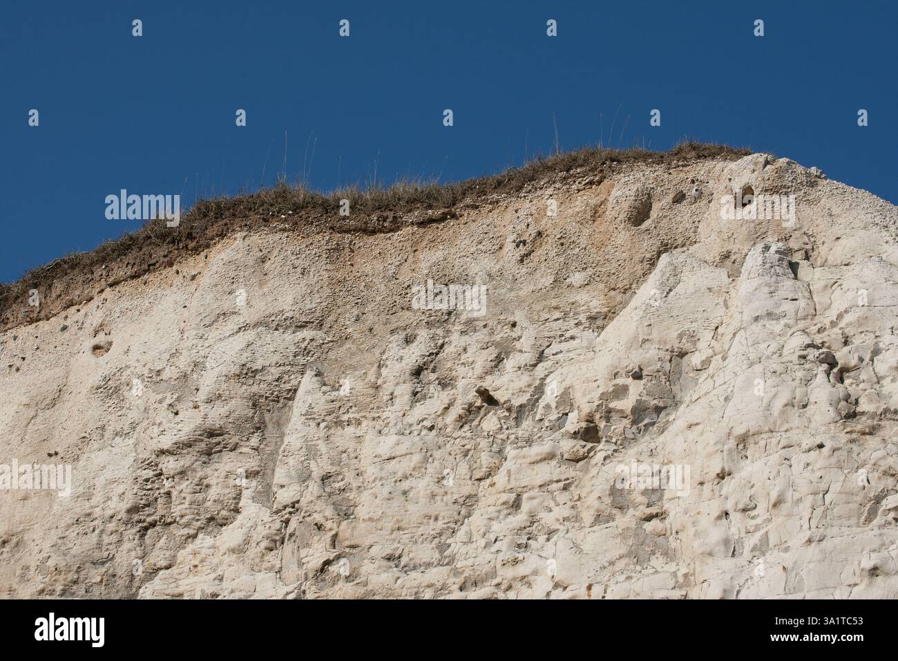 Botany Bay è una baia isolata, situata tra Margate e Broadstairs, che offre splendide vedute delle bianche scogliere e del mare Foto Stock