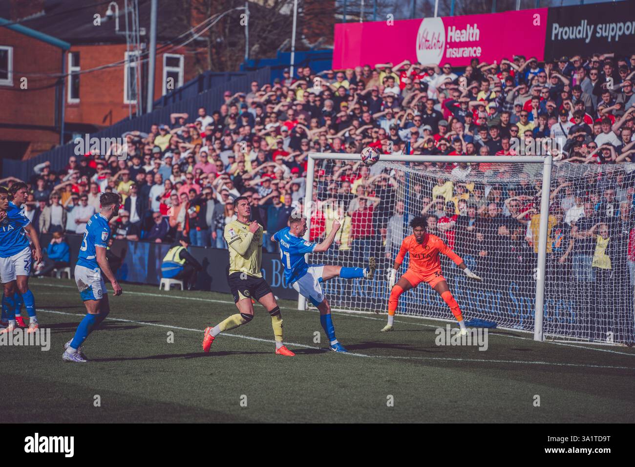 Stockport County vs. Charlton Athletic 08.03.2025 Foto Stock