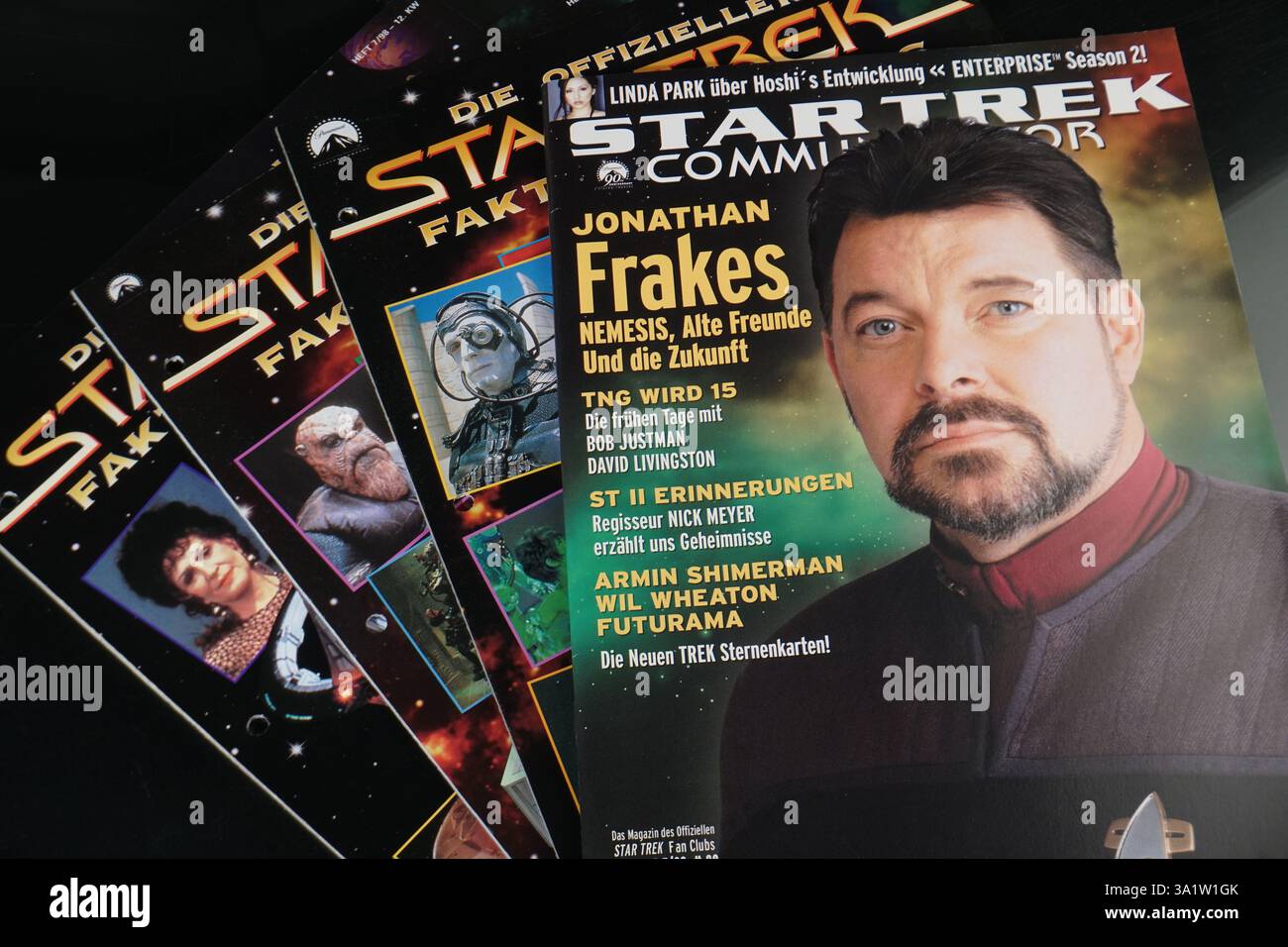 Star Trek Magazin - fan Collection Foto Stock