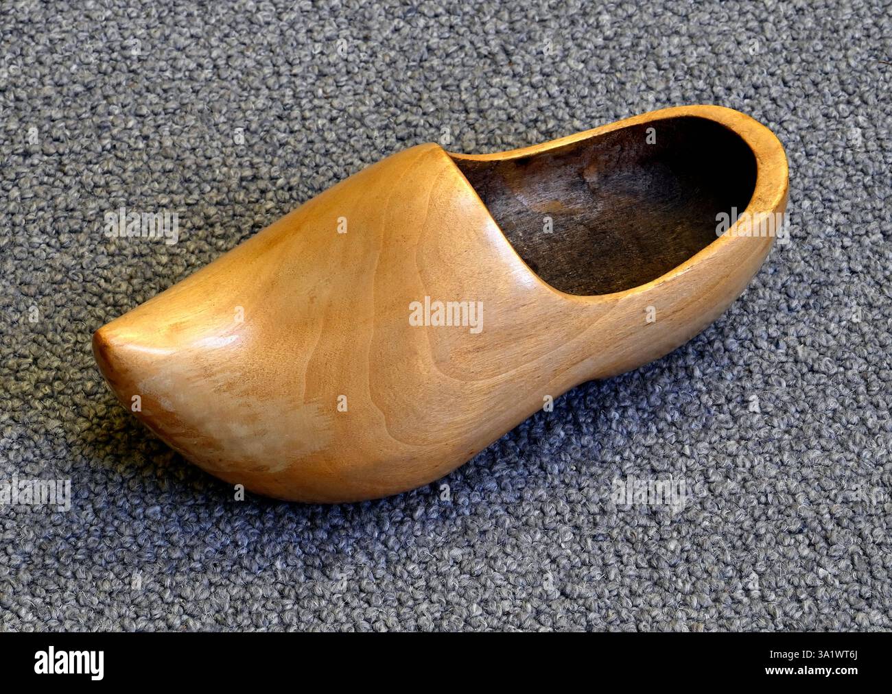 Klomp olandese. Zoccolo in legno a piede intero. Paesi Bassi. Foto Stock