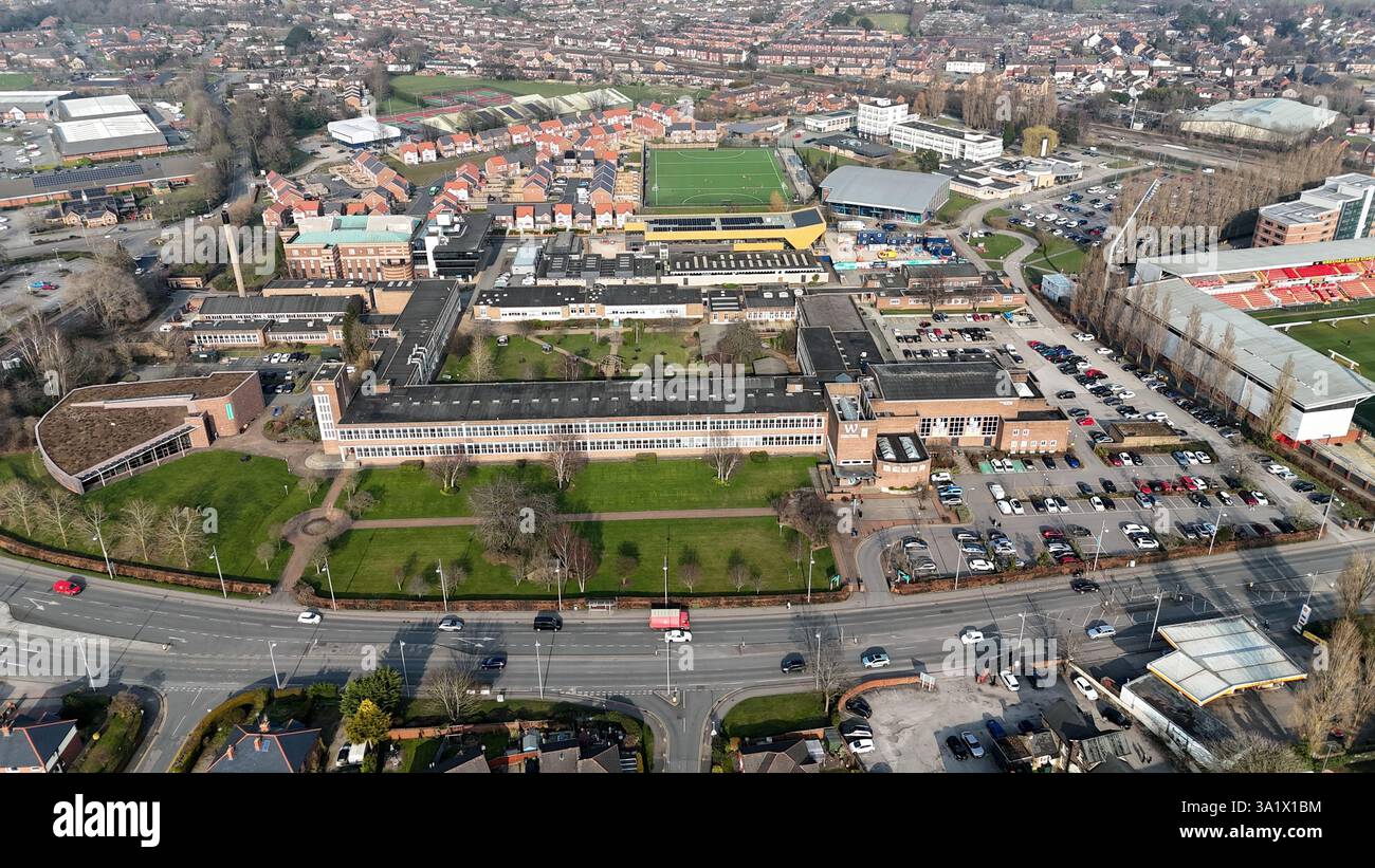 Wrexham University Enterprise Engineering & Optics Centre Foto Stock