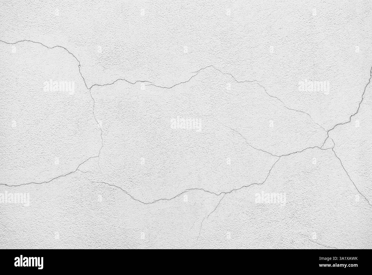 Sfondo bianco della struttura della parete in cemento Foto Stock