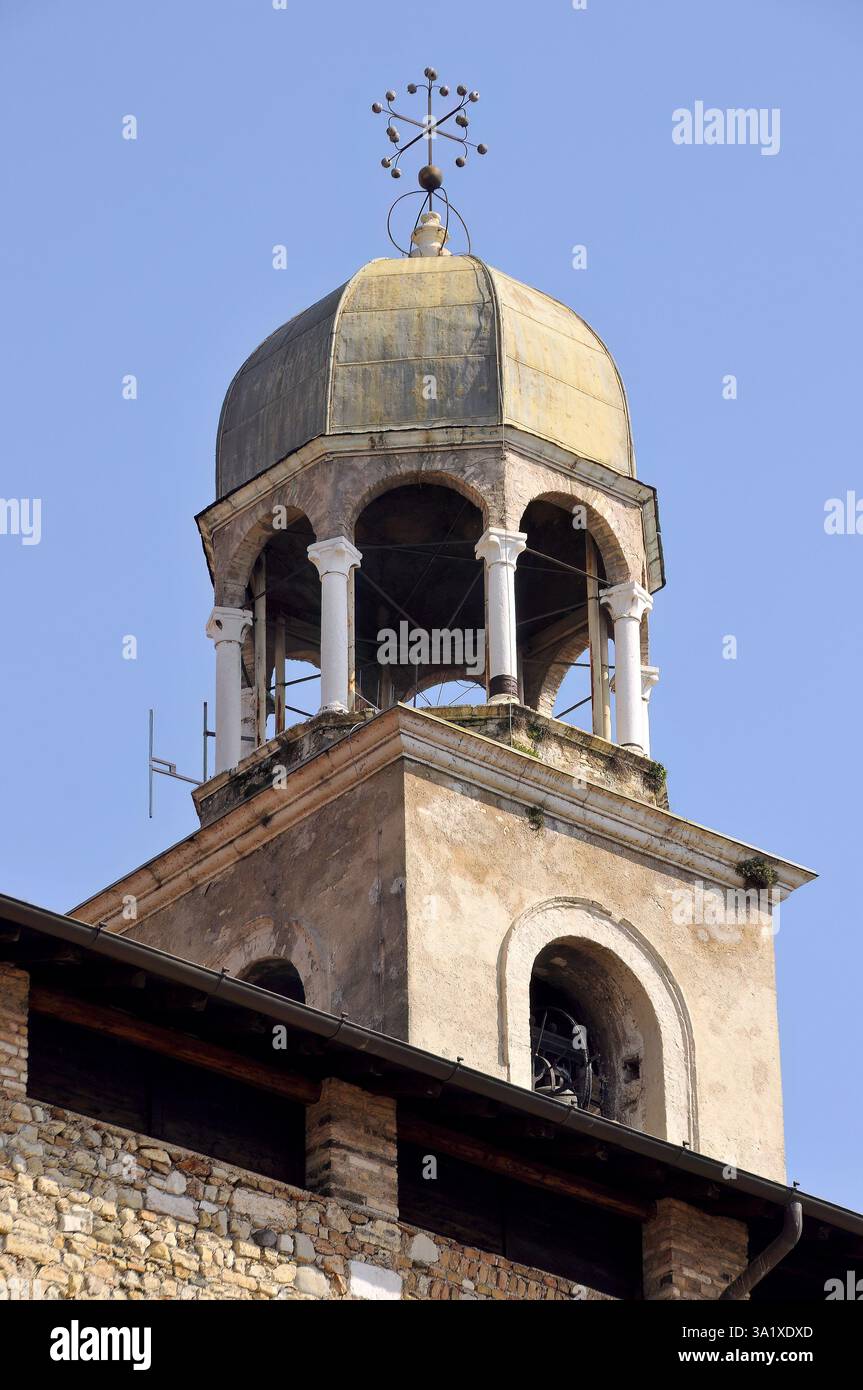 Chiesa di Santa Maria Annunziata, Duomo di Salò, Chiesa di Santa Maria Annunziata, Salò, regione Lombardia, Italia, Europa Foto Stock