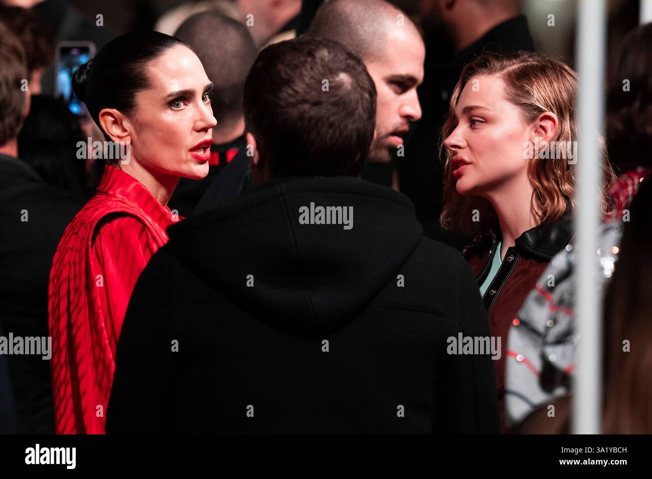 Jennifer Connelly Left And Chloe Grace Moretz Are Ahead Jennifer Connelly Left And Chloe Grace Moretz Are Ahead Of The Louis Vuitton Fall Winter 2025 2026 Womenswear Collection Presented In Paris Monday March 10 2025 Photo By Scott A Garfitt Invision Ap 3a1ybch 