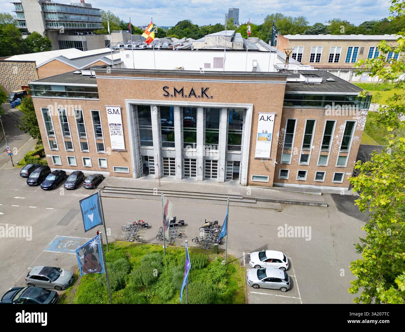 SMAK - Museo municipale di arte contemporanea, Gand, Belgio Foto Stock