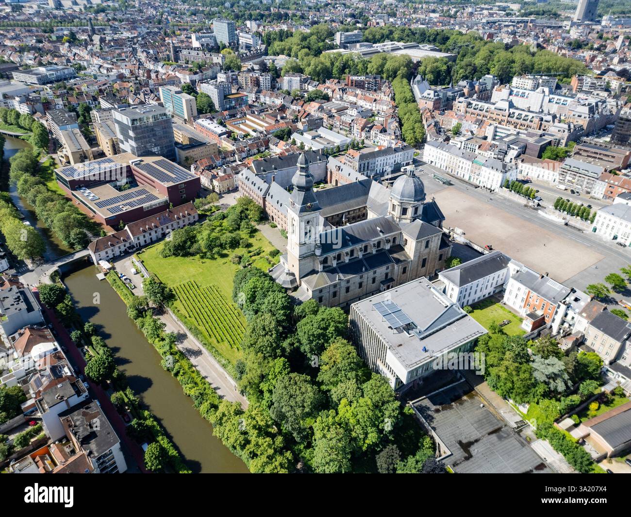 Chiesa di San Pietro o Sint-Pieterskerk, Gand, Belgio Foto Stock