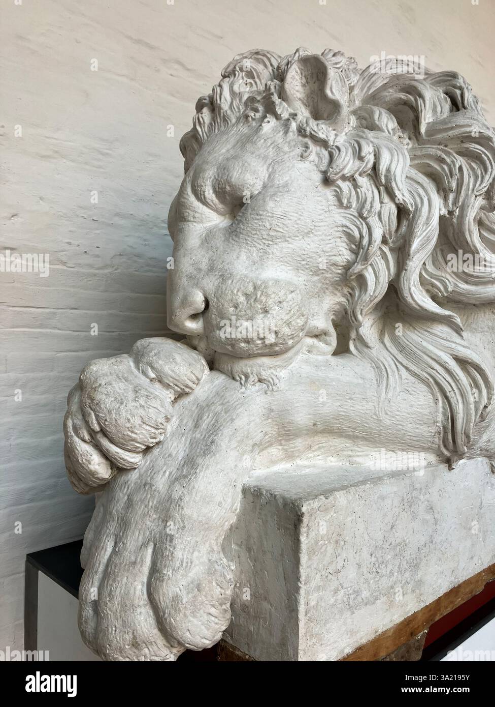 "Lions" di Antonio Canova, materiale - gesso fuso, 1783-1792. Venezia, Italia, gallerie dell'Accademia Foto Stock