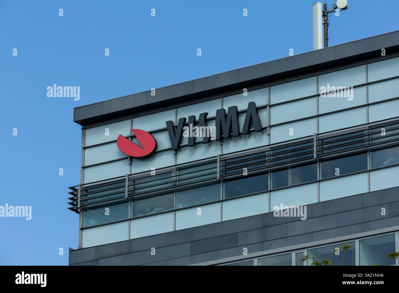 Visma è un fornitore europeo di software cloud mission-critical. Foto Stock