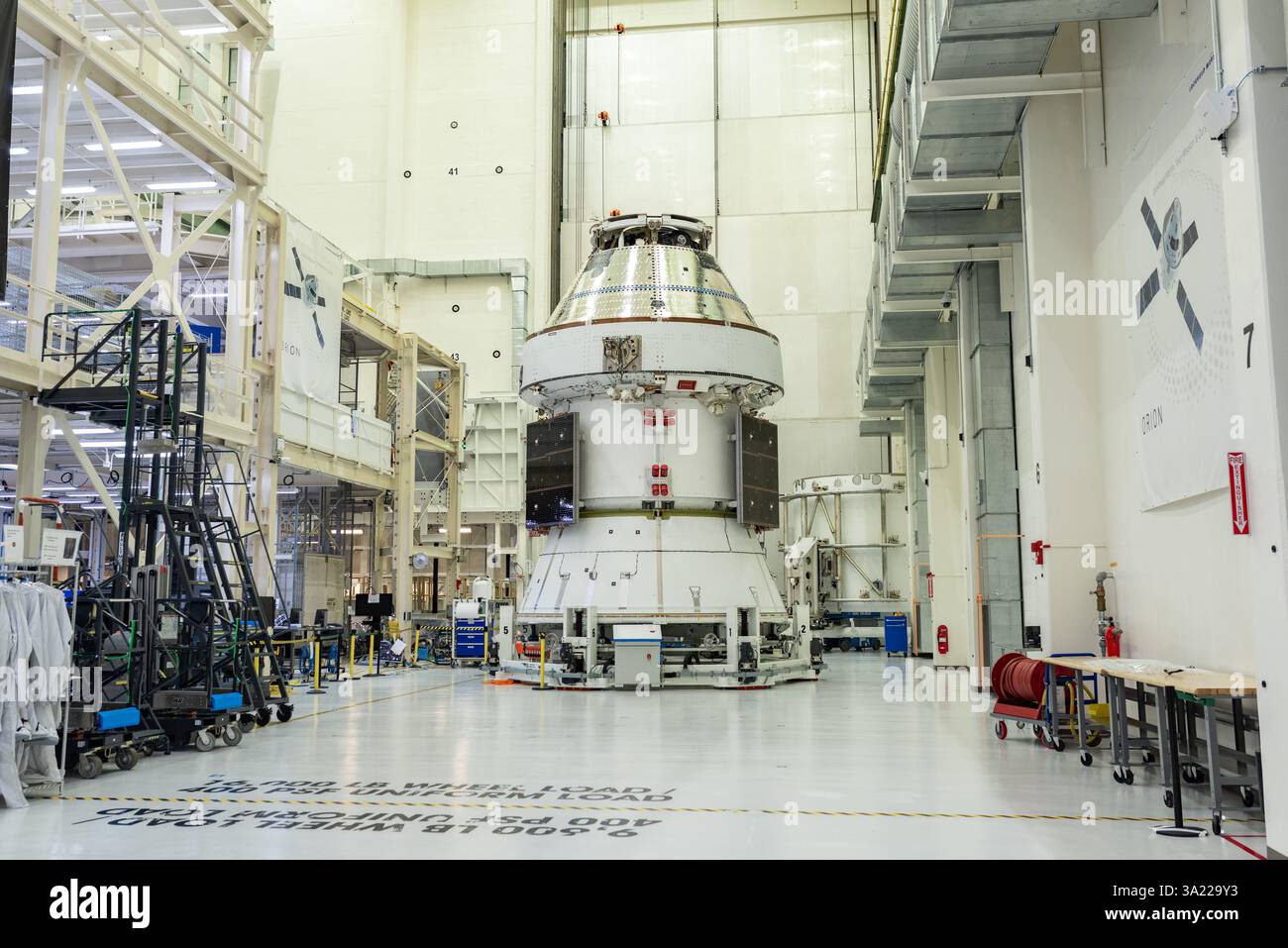 La navicella spaziale Orion della NASA Foto Stock