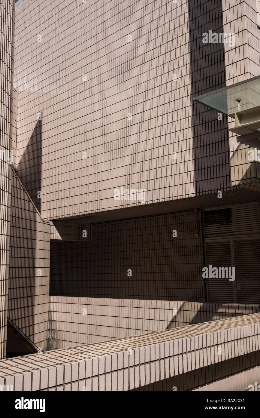 Architettura e Museo d'Arte di Hong Kong, Cina, Asia Foto Stock