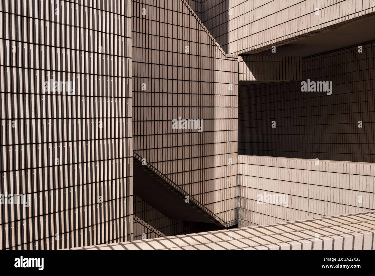 Architettura e Museo d'Arte di Hong Kong, Cina, Asia Foto Stock