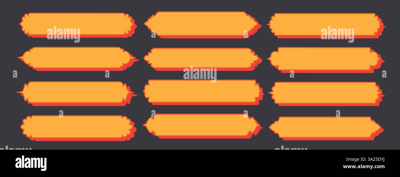 Illustrazione della forma del telaio della finestra ramadhan Illustrazione Vettoriale