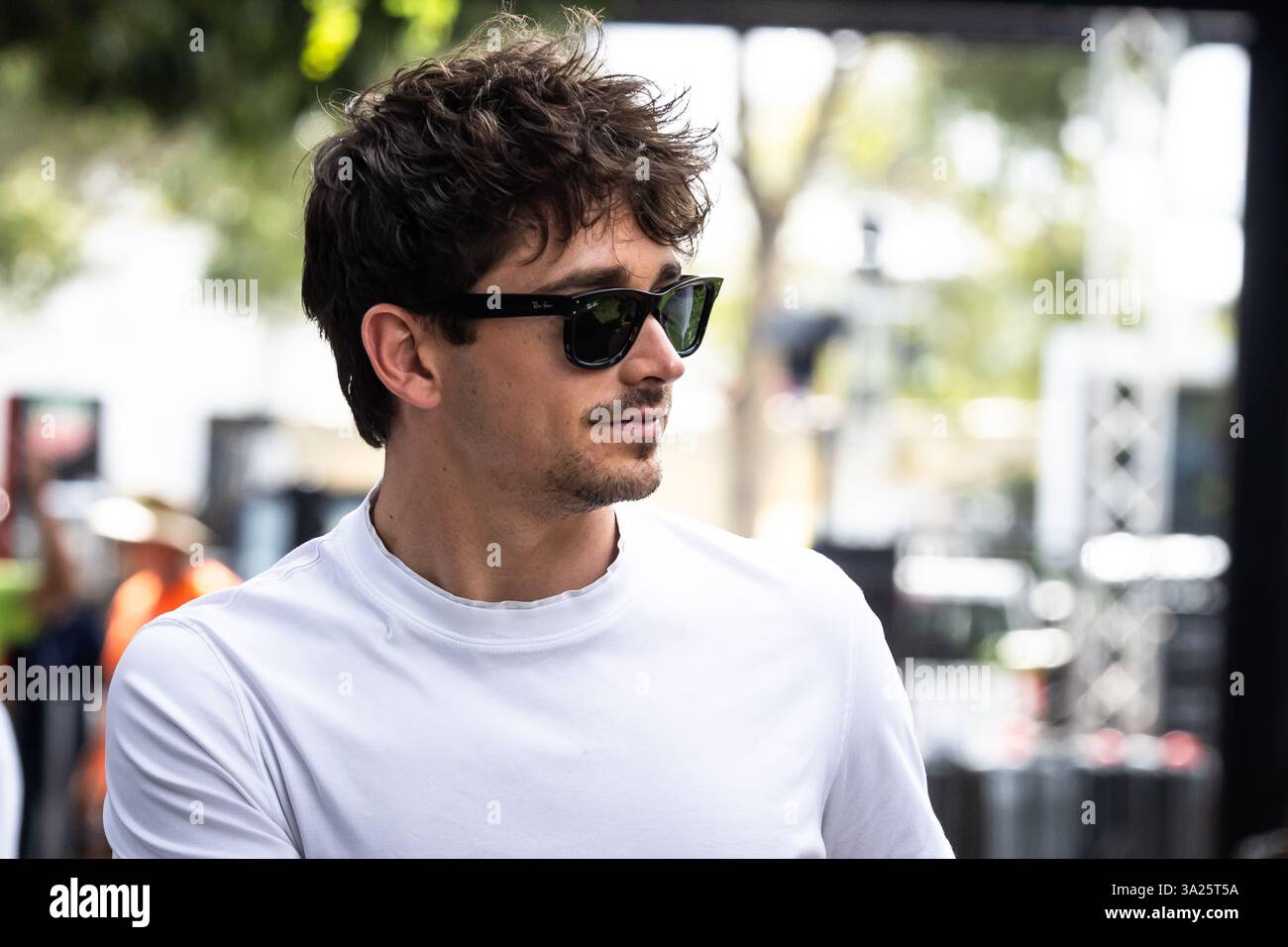 Melbourne, Australia. 12 marzo 2025. Charles Leclerc (MON) Ferrari. 12.03.2025. Formula 1 World Championship, Rd 1, Australian Grand Prix, Albert Park, Melbourne, Australia, giornata di preparazione. Il credito fotografico dovrebbe essere: XPB/Alamy Live News. Foto Stock