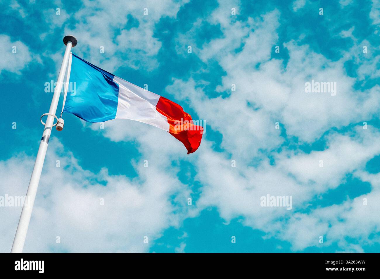 Bandiera francese Foto Stock