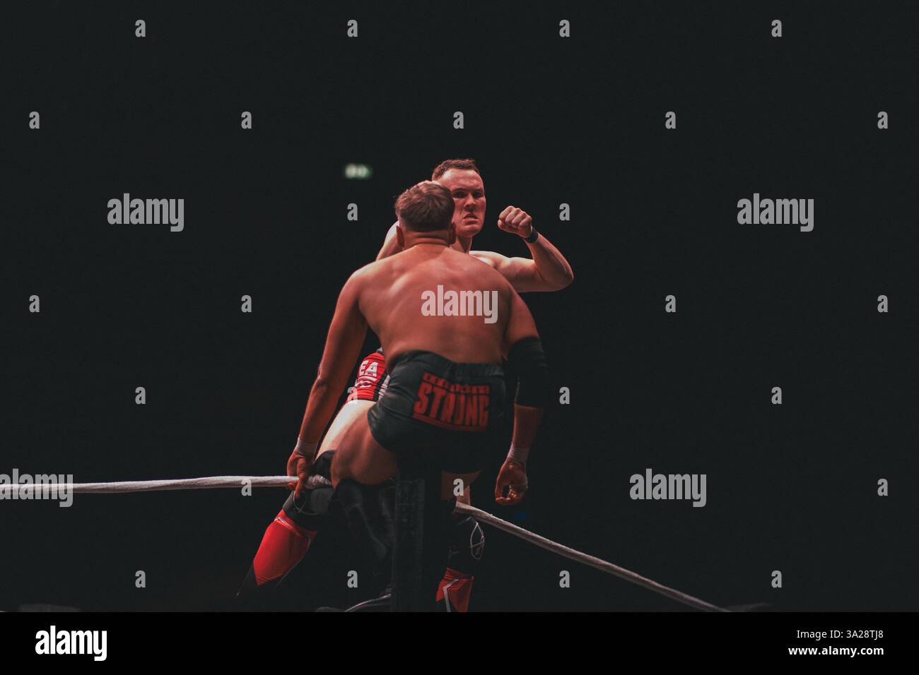 Burning Heart Pro Wrestling al Liverpool Olympia, 08.03.25 Foto Stock