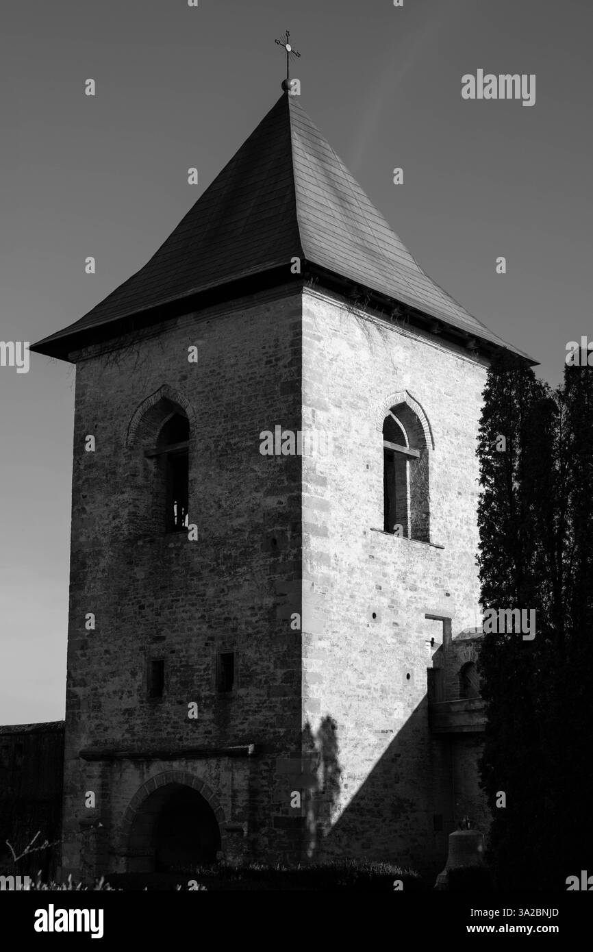 Il monastero medievale di Cetatuia, un monastero di monaci situato su una collina nella città di Iasi, un monumento storico Foto Stock