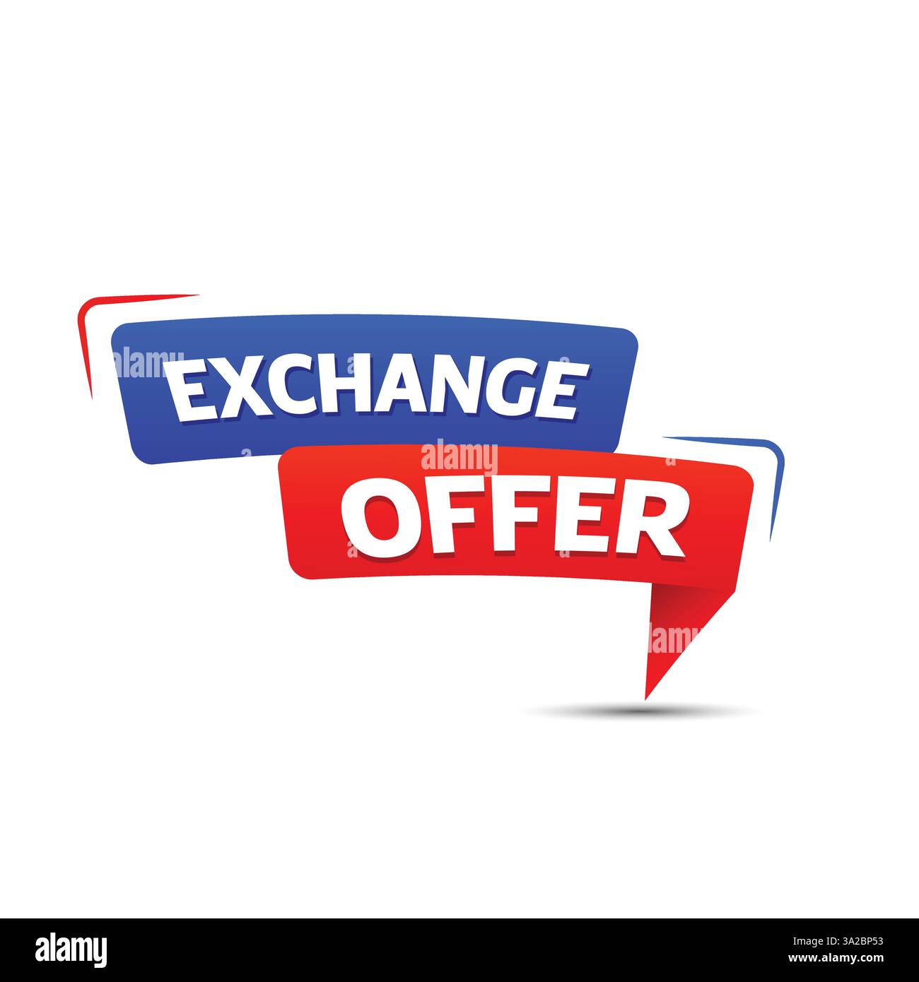 Offerte di Scambio imbattibili ora disponibili Illustrazione Vettoriale