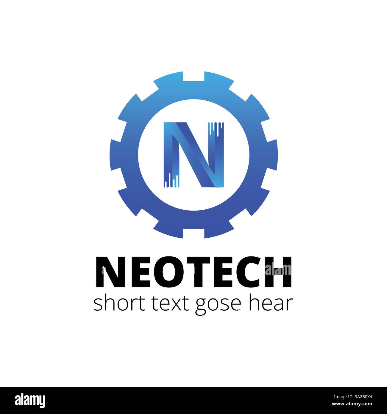 Creare il logo Tech perfetto Illustrazione Vettoriale