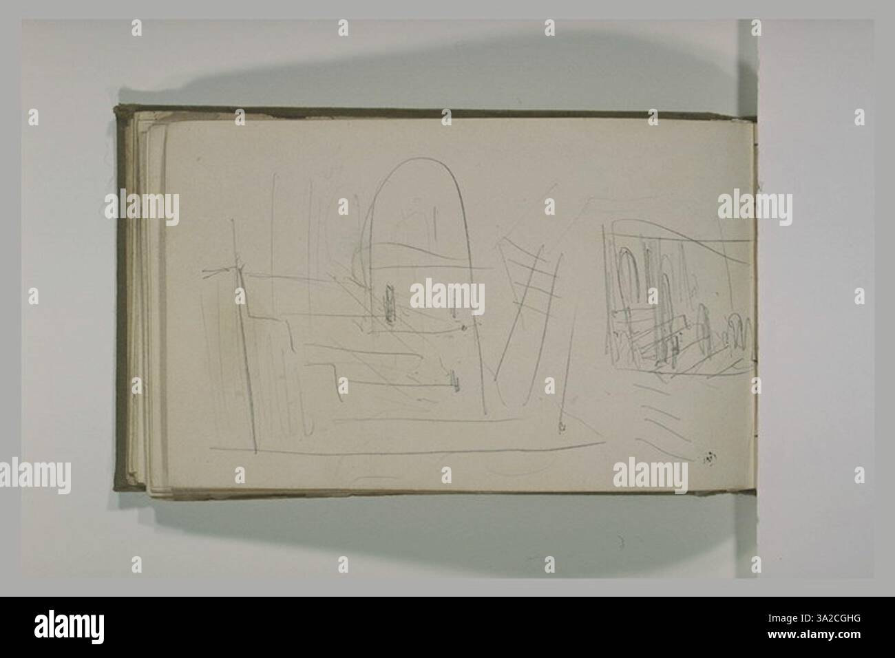 Chassériau cattura la figura umana in un momento potente, usando luce e ombra per evocare profondità e tensione emotiva. Foto Stock