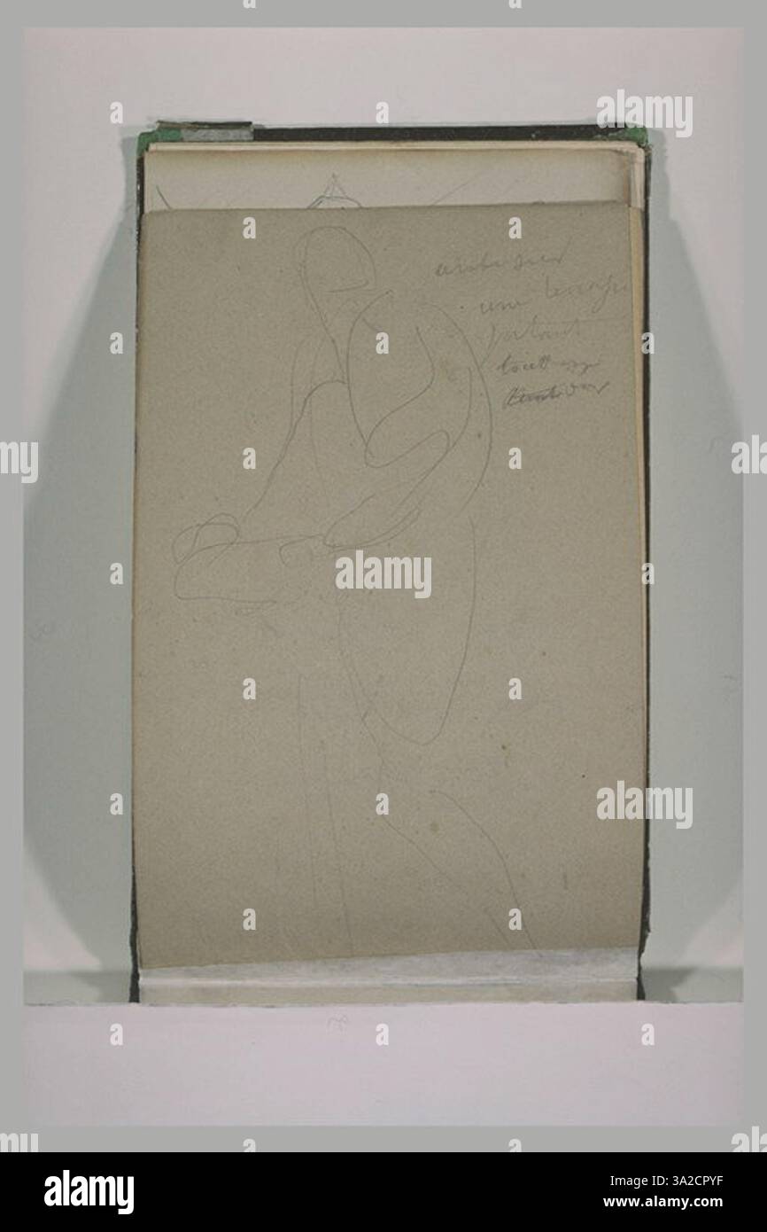 Chassériau usa contrasti di luce e meticolosa rappresentazione della figura umana per evocare una risposta emotiva in questo pezzo. Foto Stock