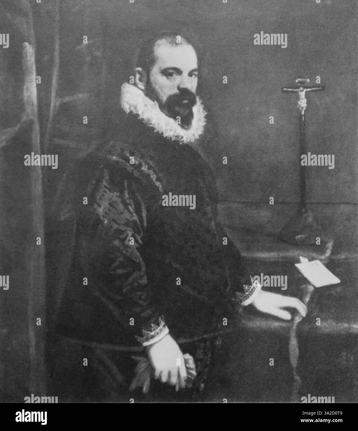 Questo lavoro di Jacopo Tintoretto è un potente esempio della sua capacità di catturare momenti drammatici e ritrarre emozioni intense attraverso il suo uso di luce, colore e movimento. Foto Stock