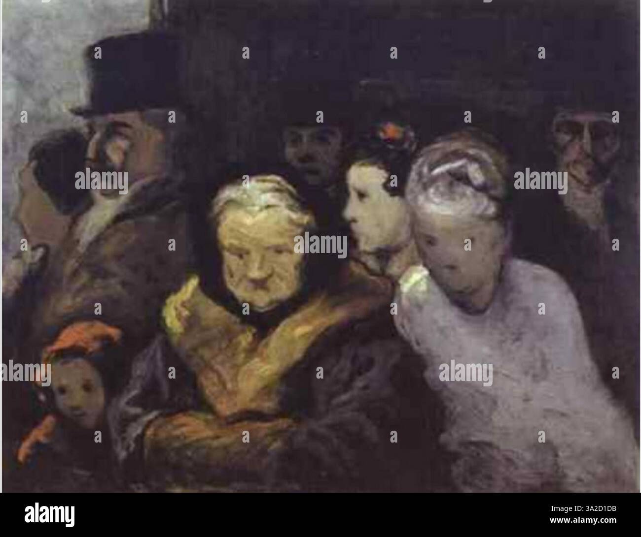 "DR13228" è un'opera satirica di Honoré Daumier, che utilizza forme esagerate e umorismo per criticare il panorama politico e sociale della Francia del XIX secolo, sottolineando le questioni sociali e la disuguaglianza. Foto Stock