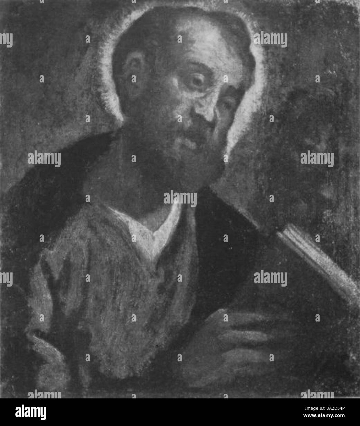 Questo lavoro di Jacopo Tintoretto dimostra la sua maestria nel creare tensione emotiva e movimento attraverso il posizionamento dinamico delle figure. Il contrasto tra luce e ombra aumenta l'impatto della narrazione religiosa o storica raffigurata. Foto Stock