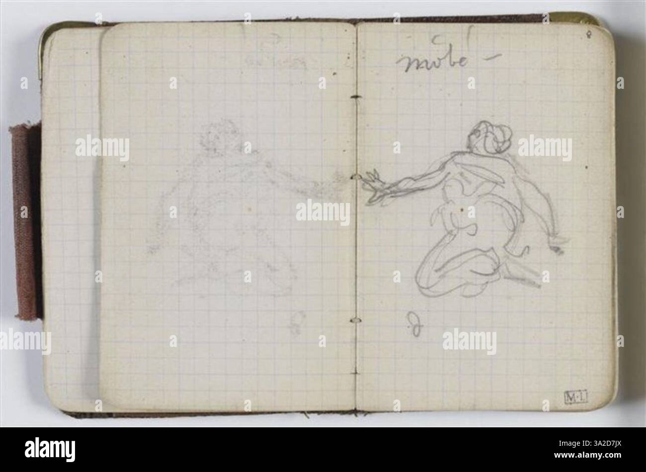 Questo ritratto mostra la caratteristica attenzione di Bouguereau ai dettagli, in particolare per quanto riguarda la resa della pelle e delle texture di abbigliamento del soggetto. Foto Stock