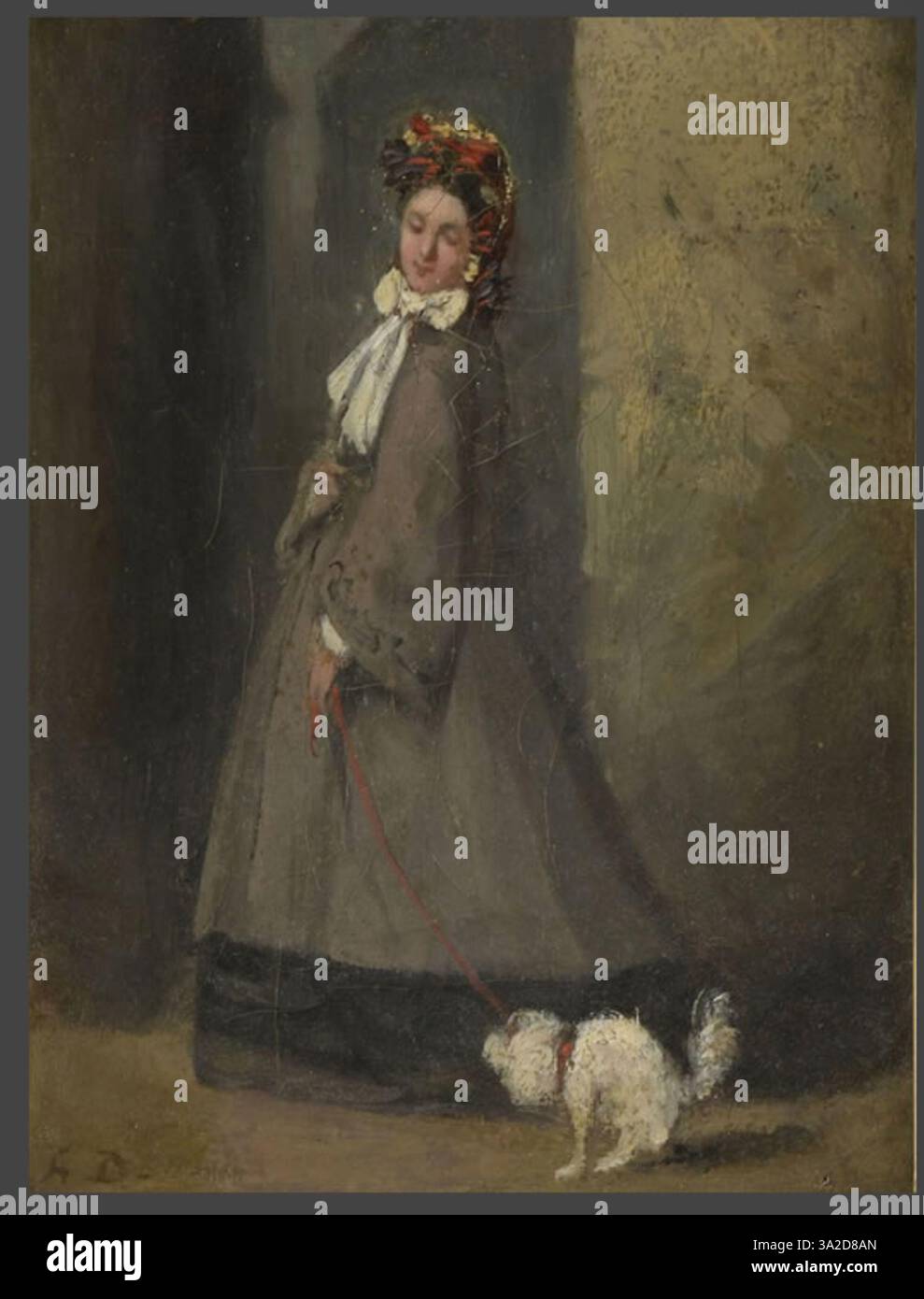 "DR13238" di Honoré Daumier utilizza caricature e satira per affrontare le sfide sociali e politiche della Francia del XIX secolo, con particolare attenzione alla disuguaglianza e all'ingiustizia. Foto Stock