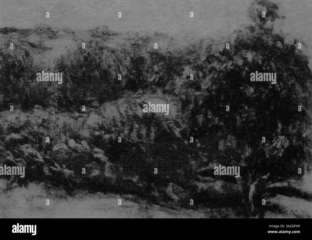 Renoir 2872 raffigura figure in un momento rilassato, con toni caldi e luci soffuse che esaltano l'atmosfera tranquilla e intima della scena. Foto Stock