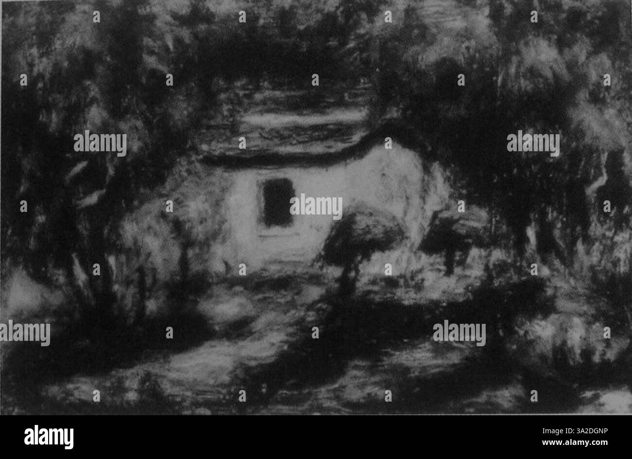 Questo dipinto di Pierre-Auguste Renoir mette in mostra lo stile impressionistico distintivo dell'artista, sottolineando la luce e il colore. Mette in evidenza figure catturate in una composizione morbida e suggestiva tipica delle sue opere del tardo XIX secolo. Foto Stock