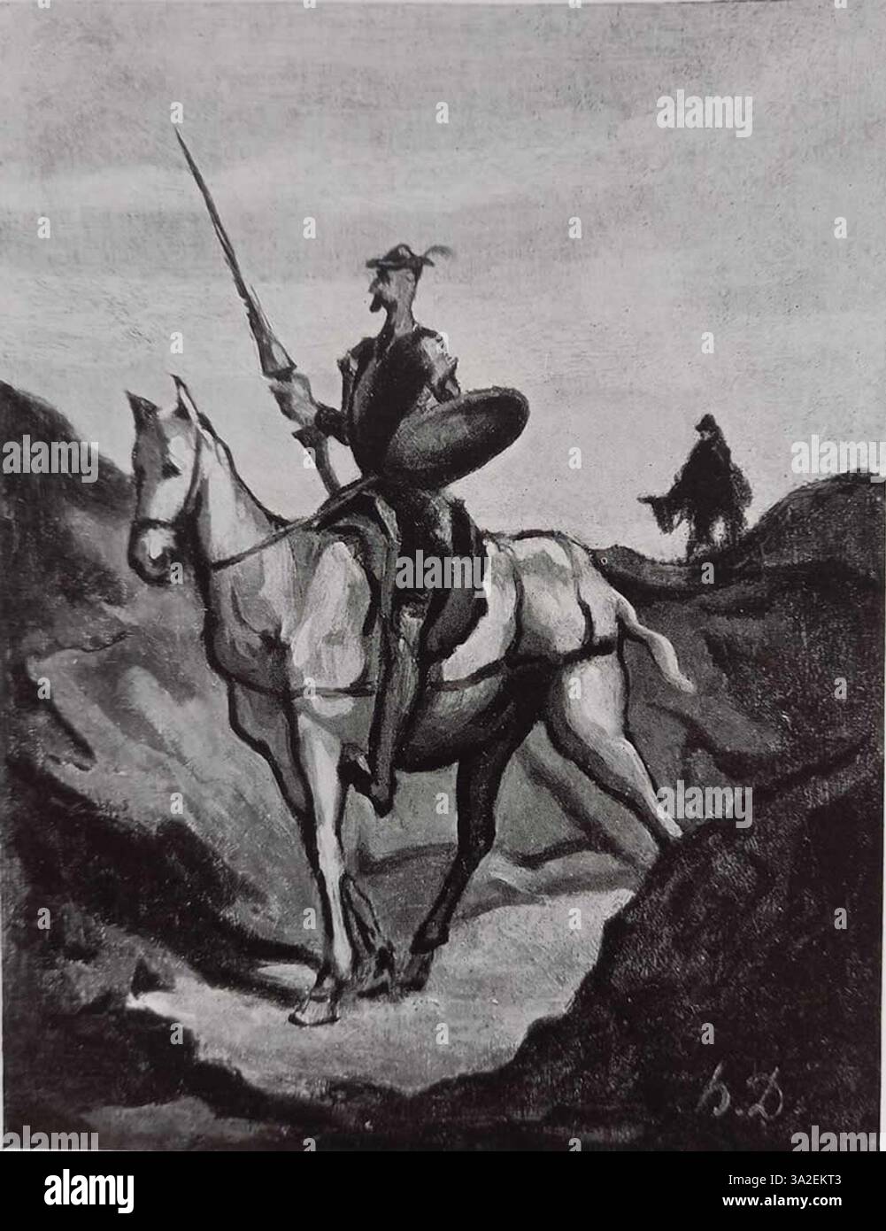 "DR13210" di Honoré Daumier è un'opera satirica che usa caricatura e umorismo per riflettere sulle questioni sociali e politiche della Francia del XIX secolo, concentrandosi sulle strutture sociali e sulle disuguaglianze. Foto Stock
