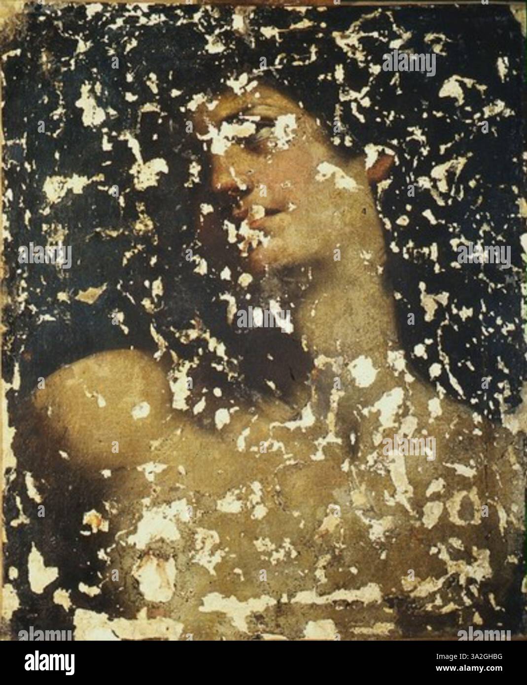 San Sebastiano di Guido reni ritrae il martirio di San Sebastiano. Il dipinto cattura il momento della sua sofferenza, evidenziando temi di fede e resistenza divina. Foto Stock