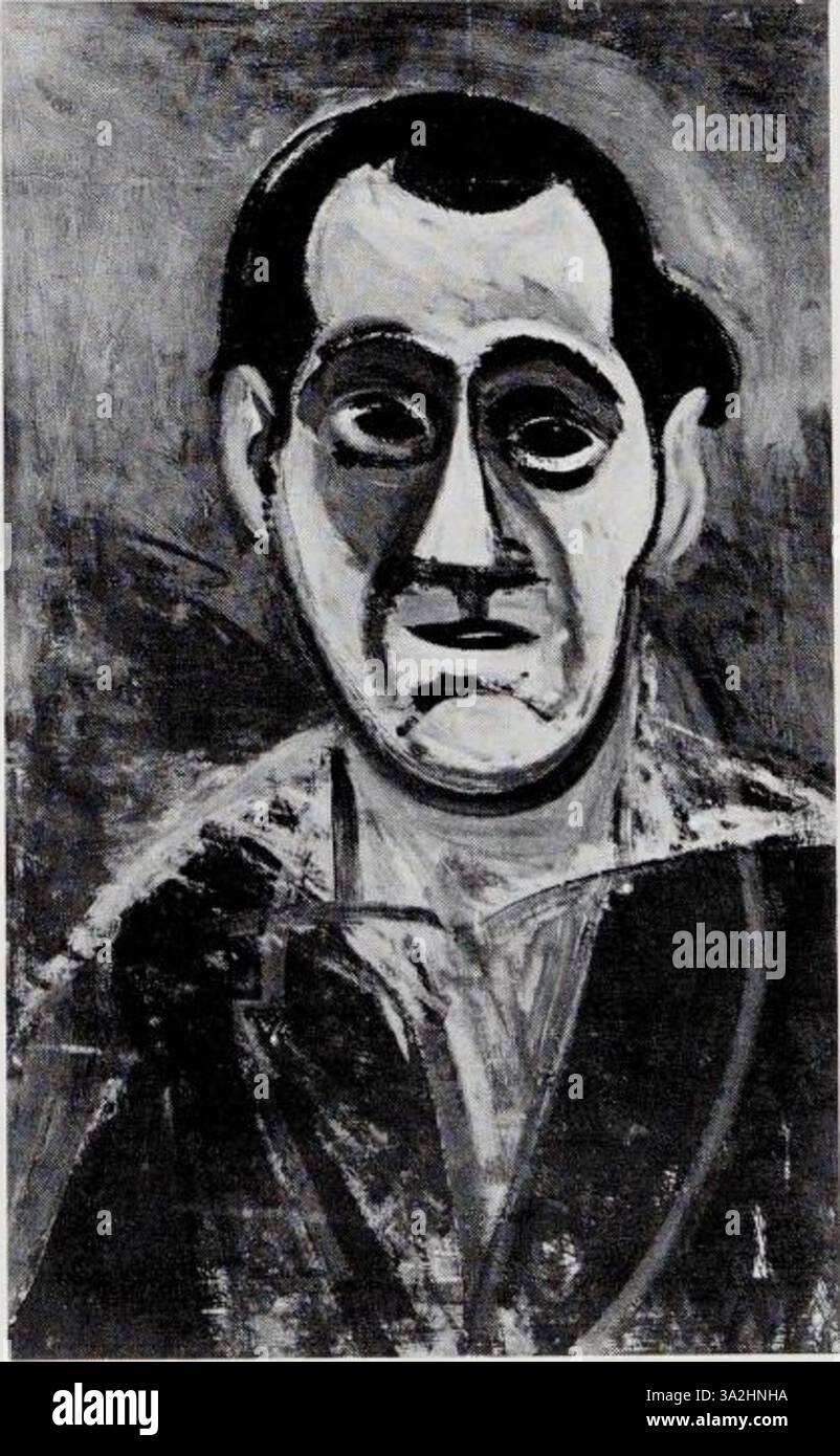 Il '183' di Arshile Gorky utilizza forme organiche fluide e colori vivaci per esplorare un profondo contenuto psicologico ed emotivo attraverso l'astrazione. Foto Stock