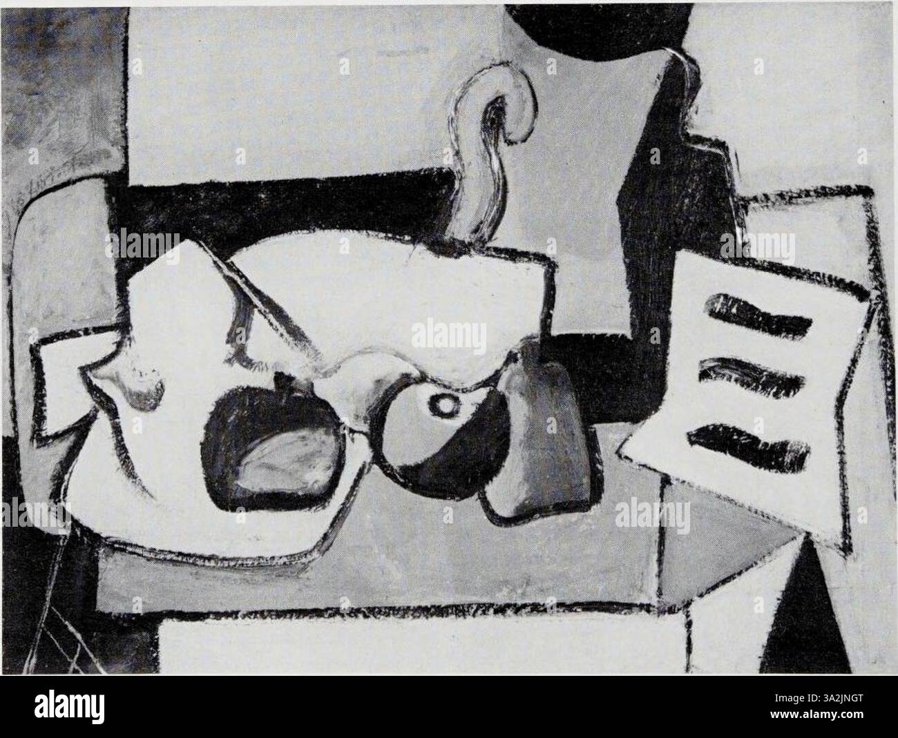 Il '155' di Arshile Gorky incorpora vividi contrasti di colore e forme organiche, esplorando la profondità emotiva e psicologica attraverso l'astrazione. Foto Stock