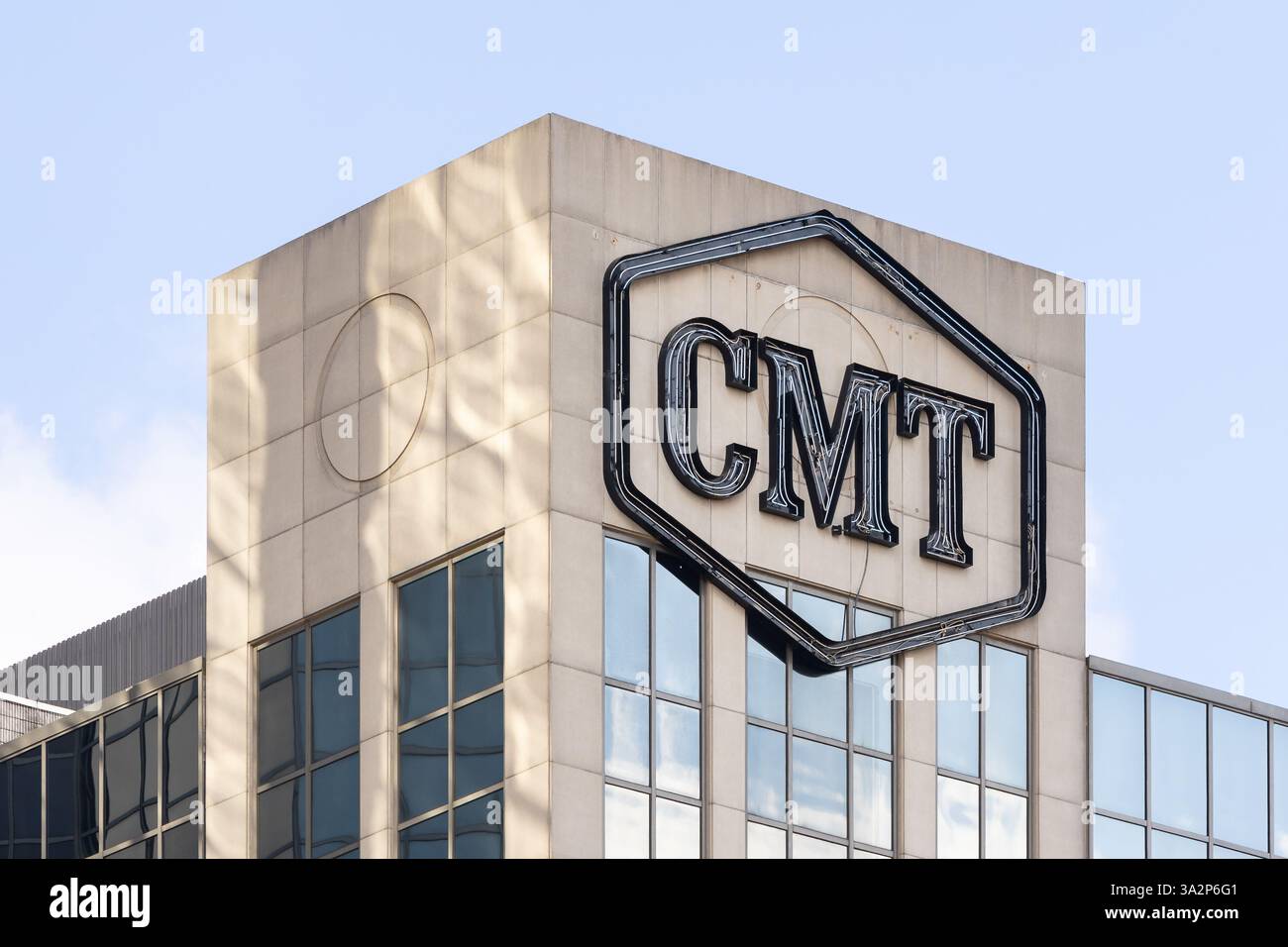 Country Music Television è una stazione televisiva, fondata nel 1983 e di proprietà di Paramount Global e MTV Entertainment Group. Foto Stock