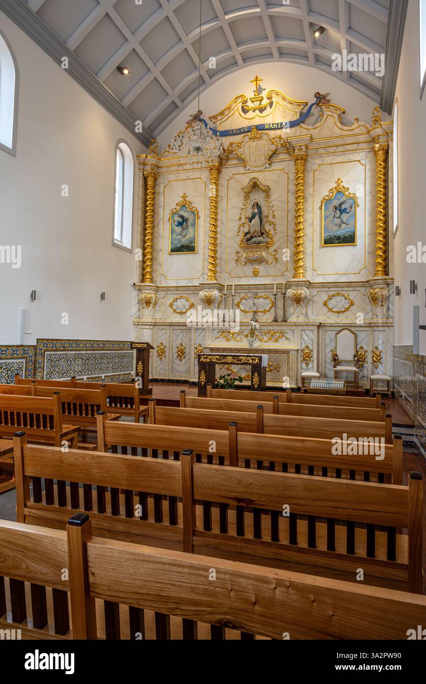 Capela de Nossa Senhora da Conceição, Monte, Madeira Foto Stock